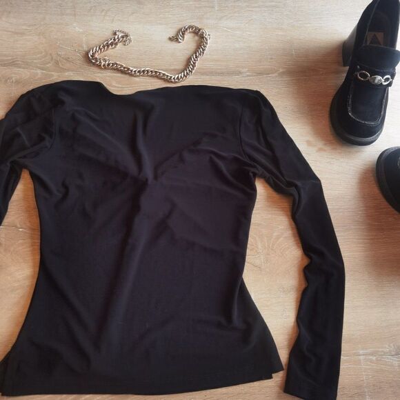 Y2K Twist Front Bell Sleeve  00s Top By ZOKAI - Picture 7 of 7